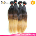 Fashional design Silky Straight Wave hair ombre marley hair